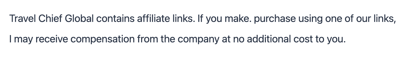 Travel Chief Global contains affiliate links. If you make. purchase using one of our links, I may receive compensation from the company at no additional cost to you. 